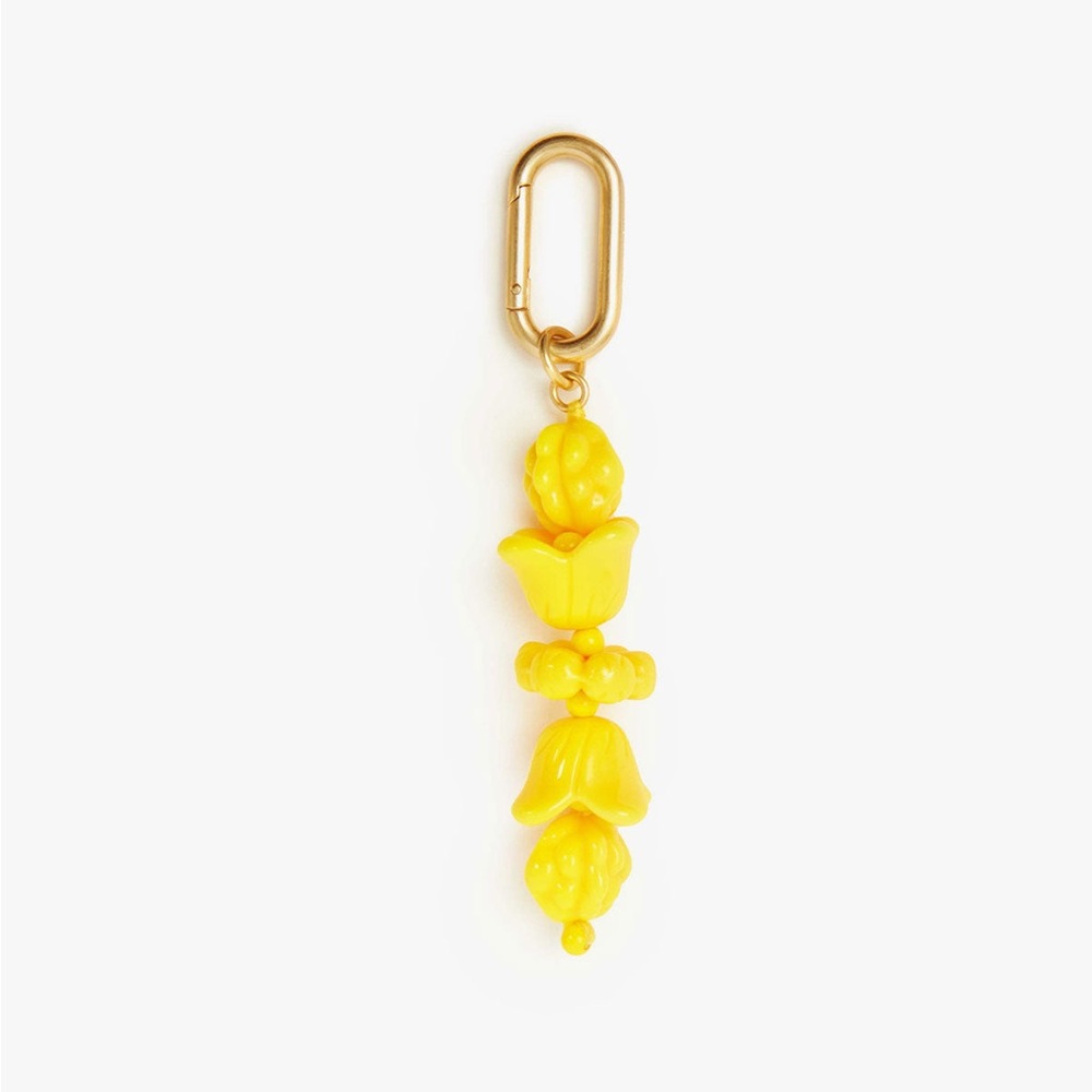 Clare V. Le Jardin Fob Yellow NIB